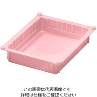 アズワン アルティア ハーフトレー ライトピンク 300×400×85 mm AHT-75PKV 1個 8-5866-15（直送品）