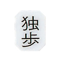 アズワン マグネットマーク(文字付) タテ 独歩 6個入 0-2669-06 1セット(18枚:6枚×3組)（直送品）