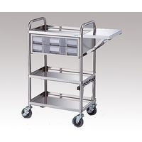 アズワン とっても静かな処置車 590×350×942mm TSW222-3 1台 8-2137-02（直送品）