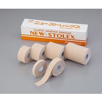 日本衛材 ニューストレックス(粘着性伸縮包帯) 2号 25mm×5m 3巻入り NE-261-P 1セット(9巻:3巻×3箱)（直送品）