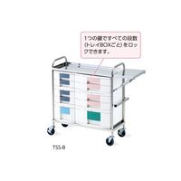 アズワン とっても静かな処置車 849×353×942mm TSS-B 1台 8-3962-02（直送品）
