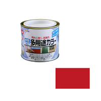 アサヒペン　AP　水性多用途カラー　1/5L　赤　as33　（直送品）