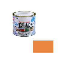 アサヒペン　AP　水性多用途カラー　1/5L　オレンジ　as34　（直送品）