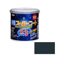 アサヒペン　AP　水性スーパーコート　0.7L　銀黒　as65　（直送品）