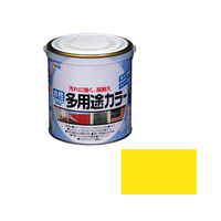 アサヒペン AP 水性多用途カラー 0.7L 黄色 as83 1個