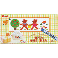 ぺんてる FF布描きくれよん 16色 PTS4-16 1個