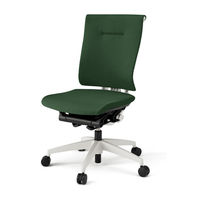 【設置込】イトーキ　セレーオチェア　クロスタイプ　肘なし　ハンガーなし　ホワイトフレーム　ホワイト樹脂脚　背座アイビーグリーン　1脚（直送品）