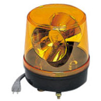 つくし工房　回転灯　黄色　AC100V　6250-Y　（直送品）