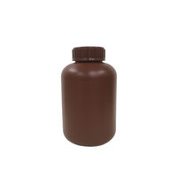 コクゴ PE広口瓶 茶 10L 101-58510 1セット（2個：1個×2本）（直送品）