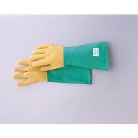 コクゴ ハナキ工業用ゴム手袋 No.416 曲指型 滑り止め付き 104-00401 1セット(2双)（直送品）