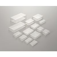 コクゴ スチロール角ケース SKー17 透明 101-63317 1セット(40個)（直送品）