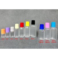 ポリ点眼瓶滅菌なし 10ml 3号 (100本入) 本体原色 キャップ
