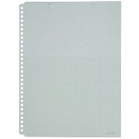 キングジム　ハーフポケット厚口A4S　黒　108HPクロ　（直送品）