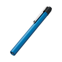 松吉医科器械 ペンライトアルカプッシュライト(白色 ブルー 23023802 1個 20-3020-01-02（直送品）