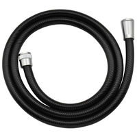 これカモ シャワーホース 取替用 2.6m （アダプター付 ほとんどのメーカーに対応 ブラック） GA-FK101　（直送品）