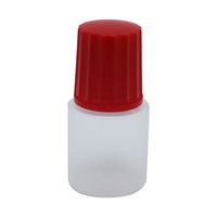 エムアイケミカル 点眼容器ノーベル0号（未滅菌） 原色白/赤 4501 1セット（600本:100本入×6袋） 08-3030-00-05（直送品）