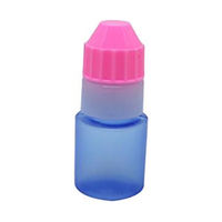 エムアイケミカル点眼容器フレッシュ1号（未滅菌）5cc（mL）コバルト/キャップ：ピンク 4611（100本入×4袋）08-3025-01-16（直送品）