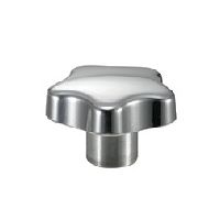 鍋屋バイテック(NBK) FA関連 ノブ・つまみ アルミハンドノブ KAH-60-M12 1個（直送品）