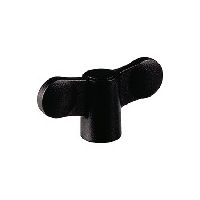 鍋屋バイテック(NBK) FA関連 ノブ・つまみ プラスティックウィングノブ（めねじ） KGWF-70-M10-YW 1個（直送品）