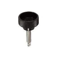 鍋屋バイテック(NBK) FA関連 ノブ・つまみ プラスティックミニノブ ー スラストパッドつき KIGMS-24-M6-45 1個（直送品）