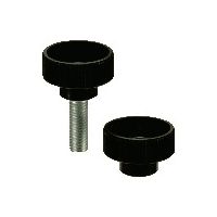 鍋屋バイテック(NBK) FA関連 ノブ・つまみ プラスティックミニノブ KIMS-36-M10-30 1個（直送品）