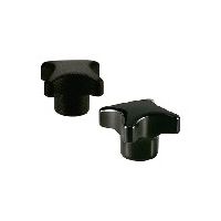 鍋屋バイテック(NBK) FA関連 ノブ・つまみ 十字ノブ（めねじ） KJF-63-M12 1個（直送品）