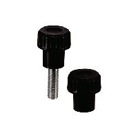 鍋屋バイテック(NBK) FA関連 ノブ・つまみ ロングディンプルノブ KLFS-20-M6 1個（直送品）