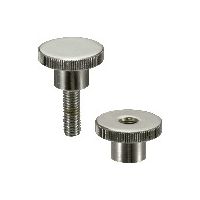 鍋屋バイテック(NBK) FA関連 ノブ・つまみ ローレットノブ KNMS-36-M10-30 1個（直送品）