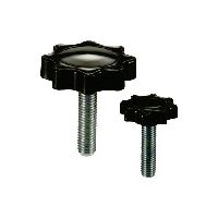 鍋屋バイテック(NBK) FA関連 ノブ・つまみ 菊ノブ KP-30A 1個（直送品）