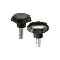 鍋屋バイテック(NBK) FA関連 ノブ・つまみ セブンロブノブ（おねじ） KSMS-63-M12-50 1個（直送品）