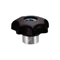 鍋屋バイテック(NBK) FA関連 ノブ・つまみ クイックセブンロブノブ KSQ-50-M10 1個（直送品）
