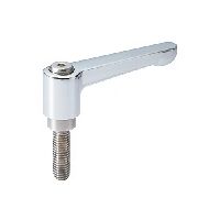 鍋屋バイテック(NBK) クランプレバー（おねじ） LHMS-8-25-CR 1個（直送品）
