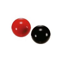 鍋屋バイテック(NBK) FA関連 ノブ・つまみ プラスティックボール PC-30-M10-RD 1個（直送品）