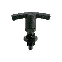 鍋屋バイテック(NBK) プランジャー インデックスプランジャ T字ノブタイプ PTX-12-15-A 1個（直送品）