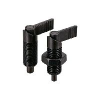 鍋屋バイテック(NBK) プランジャー インデックスプランジャ レバータイプ PXV-8-M20C-AK 1個（直送品）