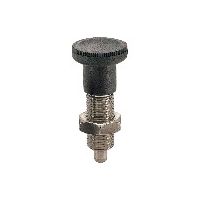 鍋屋バイテック(NBK) プランジャー インデックスプランジャ 全ねじタイプ PXZS-8-AK 1個（直送品）