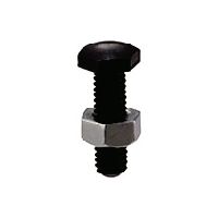 鍋屋バイテック(NBK) ストッパー ストッパボルト 頭部球面タイプ SSB-M5-40-B 1個（直送品）