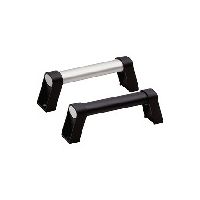 鍋屋バイテック(NBK) FA関連 取手 アルミオーバルチューブラ取っ手 UVC-36-800-AL 1個（直送品）