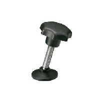 鍋屋バイテック(NBK) FA関連 ノブ・つまみ セブンロブノブ ー スラストパッドつき KSGMS-50-M10-55-SBP25 1個（直送品）