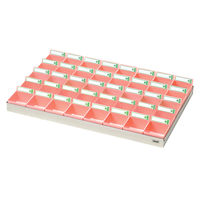 エスティーメディカル 投薬トレー(40人用) ST-40P 1個 19-7675-02（直送品）