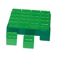 松吉医科器械 カラー散薬トレー(20人用) KT-20 1台 23-5663-03（直送品）