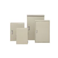 盤用キャビネット露出形 B14-33 B14-33C | 【穴加工対応】B・S 盤用キャビネット・露出形 深さ