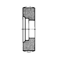 イハラサイエンス FA-SB 油圧用21MPa管フランジ FA-SB-25 1セット（4個）（直送品）