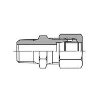 イハラサイエンス 配管継手 KC10-R1/4-B-1 1セット（10個入）（直送品）