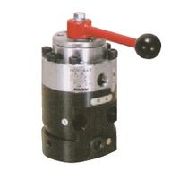 理研機器 手動方向切換弁(4方3位置弁) HOVー44T 1個（直送品）
