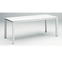 オカムラ 4L12 会議テーブル ホワイト 幅1800×奥行900×高さ720mm 1台（直送品）