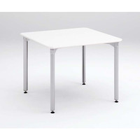 オカムラ Snap Power（スナップパワー） 会議テーブル ホワイト 幅900×奥行×900×高さ700mm 1台（直送品）