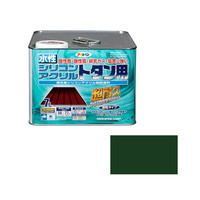 アサヒペン　AP　水性シリコンアクリルトタン用　7L　緑　9010376　（直送品）