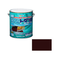 アサヒペン　AP　水性シリコンアクリルトタン用　3L　こげ茶　9010385　（直送品）