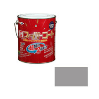 アサヒペン　AP　油性スーパーコート　1.6L　ライトグレー　901205　（直送品）